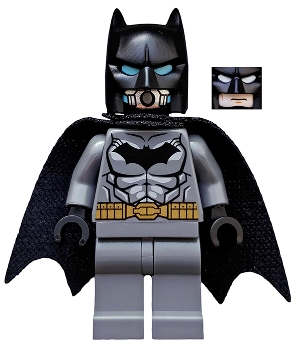 Batman, Dark Bluish Gray Suit, Black Cape and Cowl, Diving Suit