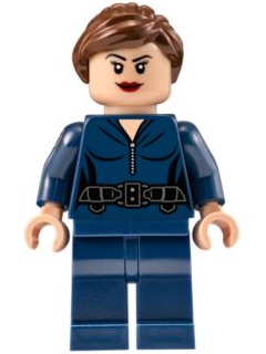 Maria Hill in Dark Blue Outfit