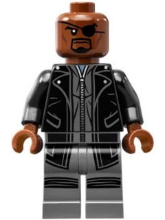 Nick Fury in Long Leather Coat