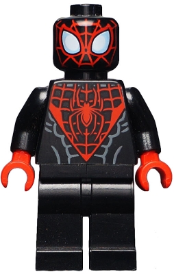 Spider-Man (Miles Morales), Red Hands, Red Face Webbing