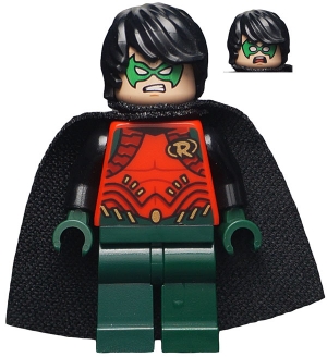 Robin with Dark Green Hands and Legs
