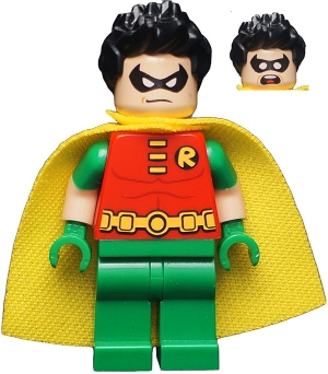 Robin with Green Short Sleeves and Legs
