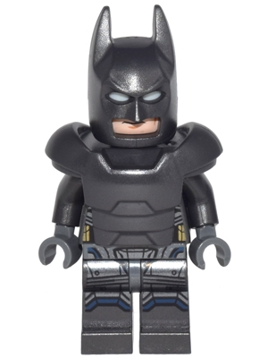 Batman, Pearl Titanium Suit, Pearl Dark Gray Cowl, Armor, Glow in the Dark Head