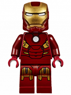 Iron Man Mark 7 Armor, No Red Panels