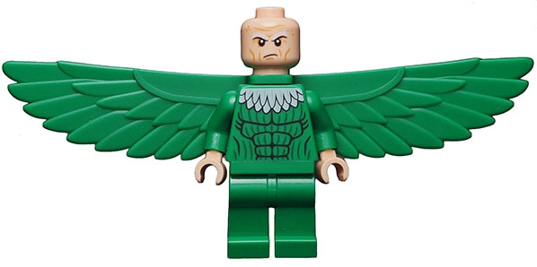 Vulture in Green Outfit