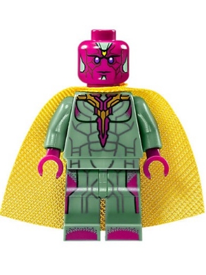 Vision with Yellow Cape