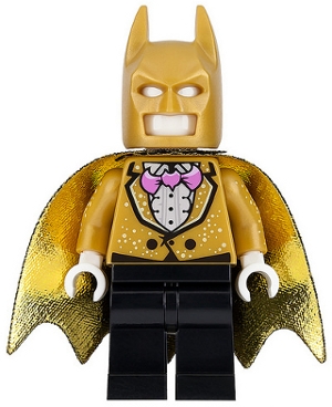 Batman, Gold Tuxedo, Gold Cape and Cowl