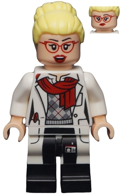 Dr. Harleen Quinzel (Harley Quinn) with Red Glasses