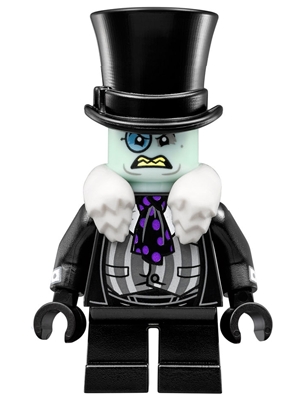 The Penguin with Fur Collar and Scowl