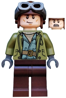 Steve Trevor with Reddish Brown Hat with Goggles