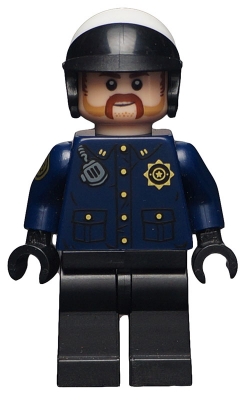 GCPD Officer in Helmet