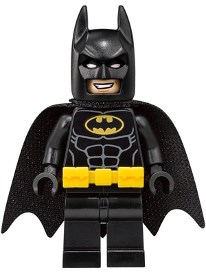 Batman, Black Suit, Black Cape and Cowl, Utility Belt (3626cpr2106 Head)