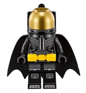 Batman, Black Suit, Black Cape, Space Helmet (Space Suit)