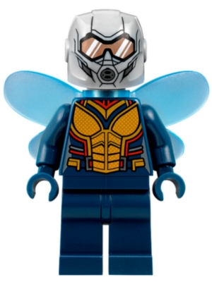 The Wasp (Hope van Dyne) with Trans-Medium Blue Wings
