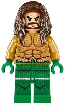 Aquaman, Dark Brown Hair, Green Hands (DCEU)