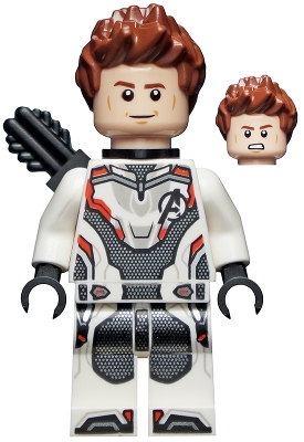 Hawkeye, White Advanced Tech (Quantum) Suit and Quiver