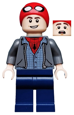 Peter Parker Transforming in Spider-Man