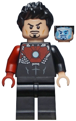 Tony Stark Transforming into Iron Man, Black Torso