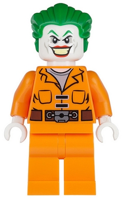 The Joker - Prison Jumpsuit with Belt