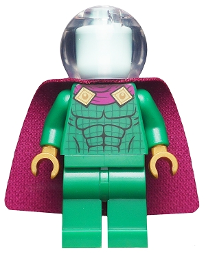 Mysterio, Green Outfit, Trans-Clear Helmet