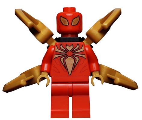 Iron Spider with Neck Bracket and One-Piece Mechanical Arms