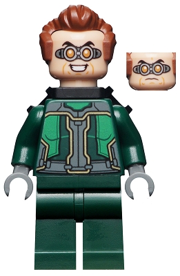 Dr. Octopus / Doc Ock, Dark Green Outfit, Large Arms