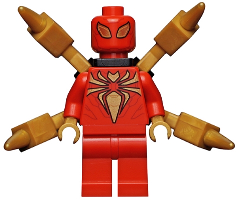 Iron Spider with Neck Bracket and Two-Piece Mechanical Arms