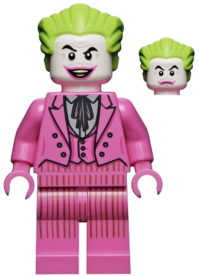The Joker in Dark Pink Suit, Dark Pink Hands (60's TV Series)