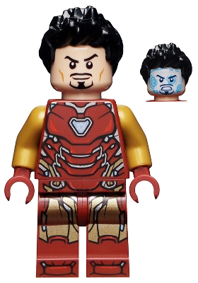Iron Man Mark 85 Armor, Black Hair