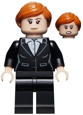 Pepper Potts, Black Suit, Ponytail