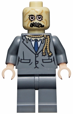 Scarecrow, Dark Bluish Gray Suit