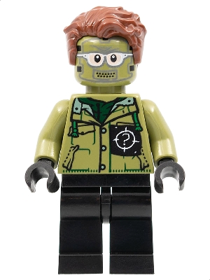 The Riddler, Olive Green Outfit