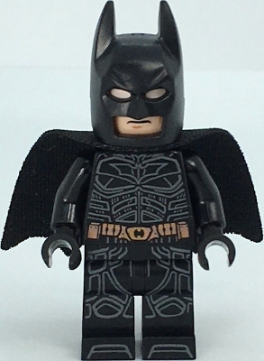 Batman, Black Suit, Black Cape and Cowl, Copper Utility Belt, Printed Legs (Dark Knight Trilogy)