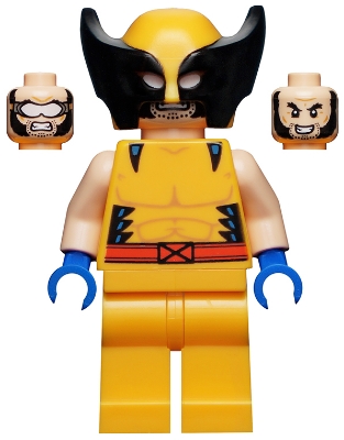 Wolverine, Mask, Blue Hands