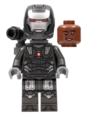 War Machine, Dark Bluish Gray Neck Bracket