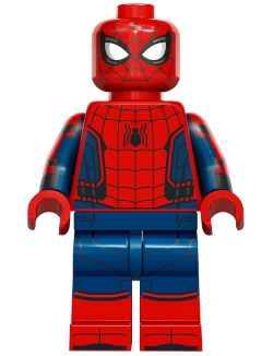 Spider-Man, Suit with Detailed Black Trim, Printed Legs