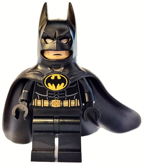 Batman, Black Suit, Black Cape and Cowl, Gold Batman Logo (56630 Cape)