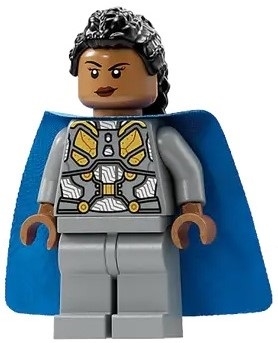 Valkyrie, Light Bluish Gray Outfit, Blue Cape