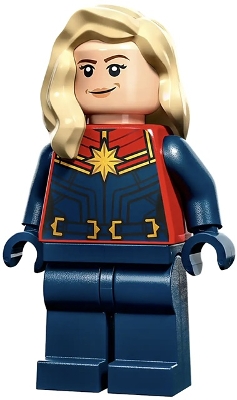 Captain Marvel, Mid-length Tan Hair