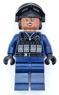 SHIELD Agent, Medium Brown Head