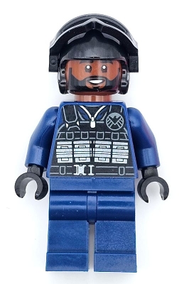 SHIELD Agent, Reddish Brown Head