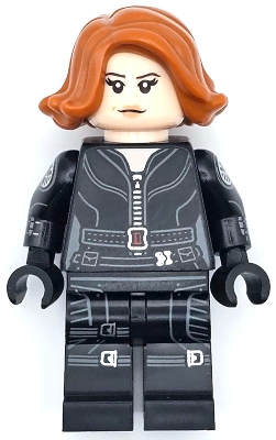 Black Widow, Black Jumpsuit, Printed Legs (20877 Hair)