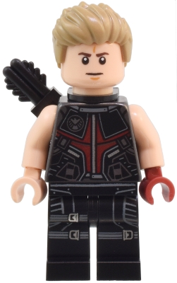 Hawkeye, Dark Tan Hair, Dark Red Hand