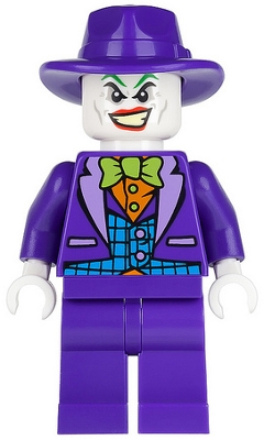 The Joker - Blue Vest, Dark Purple Fedora