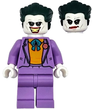 The Joker, Medium Lavender Suit, Dark Green Hair