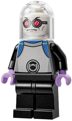 Mr. Freeze with Flat Silver Outfit, Helmet Dome