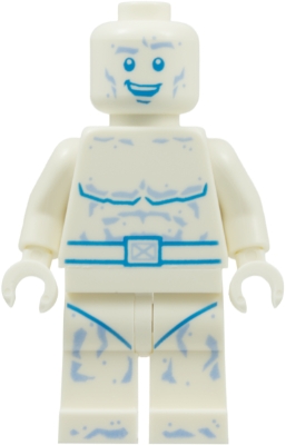 Iceman - Dark Azure Eyes and Mouth