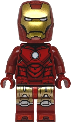 Iron Man - Mark 4 Armor, Large Helmet Visor, Light Nougat Head