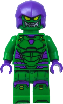 Green Goblin - Green Outfit, Dark Purple Hood