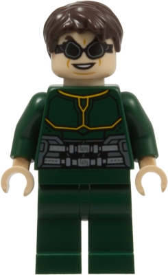 Dr. Octopus (Otto Octavius) / Doc Ock - Dark Green Outfit, Dark Brown Hair